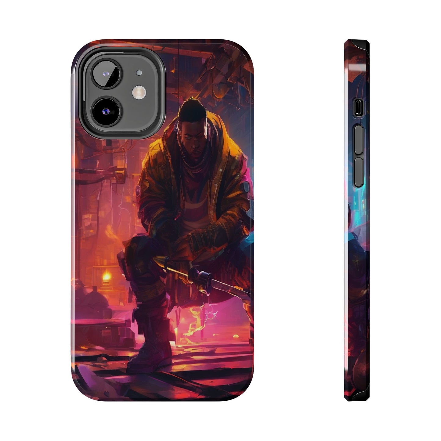 Tough Phone Case - Shockproof TPU & PC Shell for iPhone & Samsung