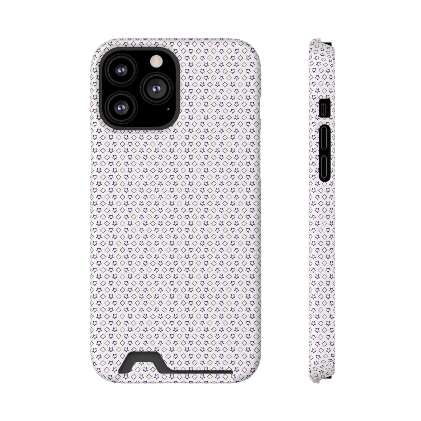 MagSafe Card Holder Phone Case - Polycarbonate, Glossy/Matte