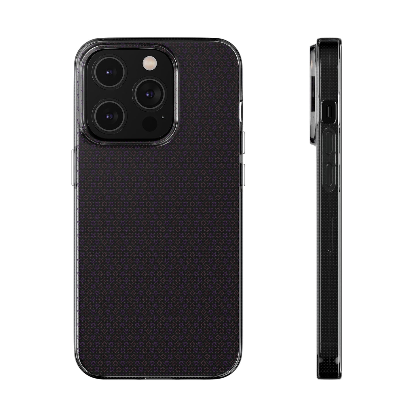 Clear Silicone Phone Case - Slim, Durable, Open-Port Design