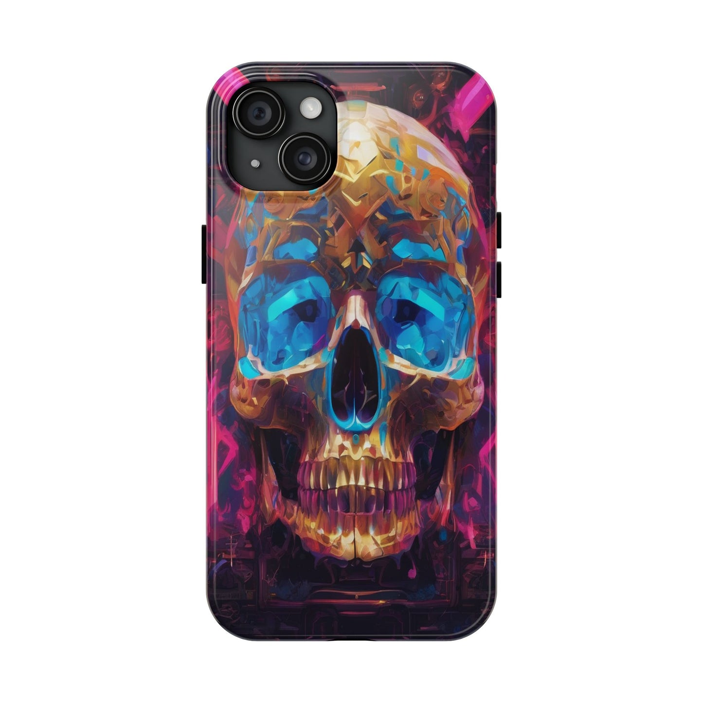 Rugged Phone Case - Impact-Resistant, Glossy Polycarbonate