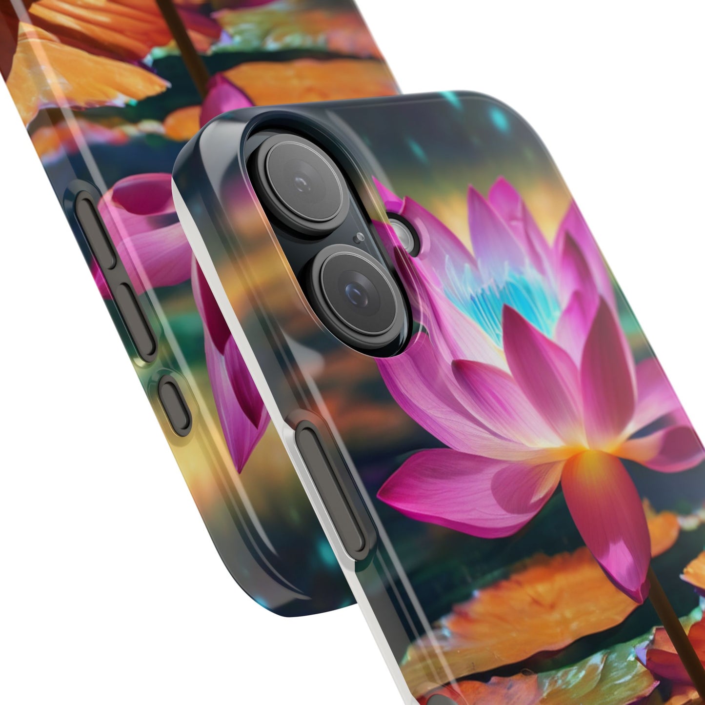 Slim Glossy Polycarbonate Phone Case for iPhone 16