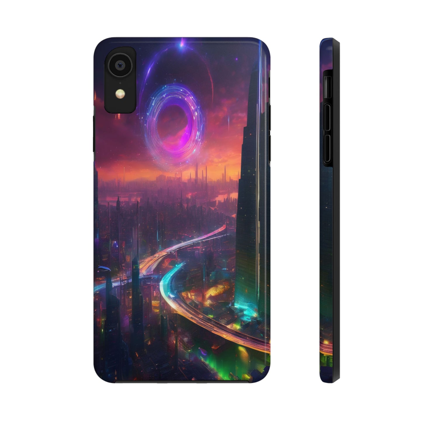 Tough Phone Case – Shockproof TPU/Polycarbonate for iPhone & Samsung