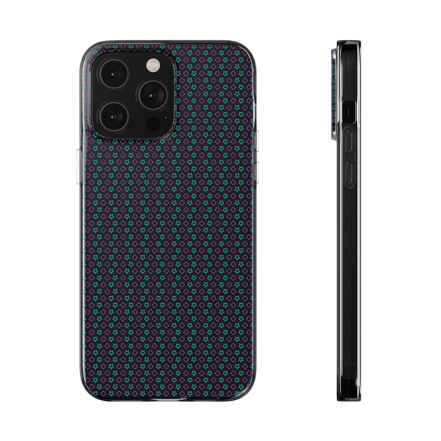 Clear Silicone Phone Case - Slim, Durable with Open Ports