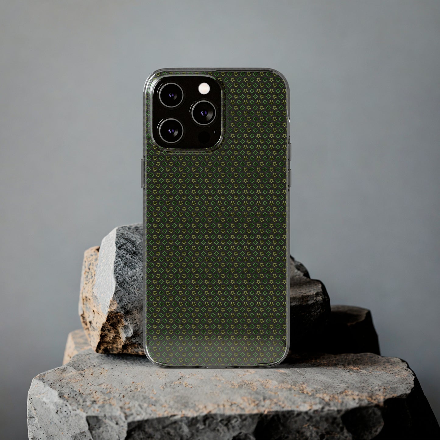 Clear Silicone Phone Case Slim Flexible Open-Port Design