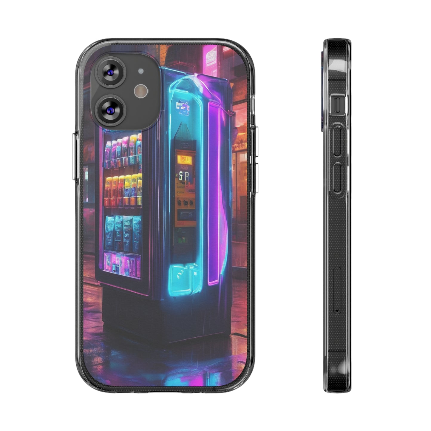 Clear Silicone Phone Case - Slim, Flexible with Open Ports