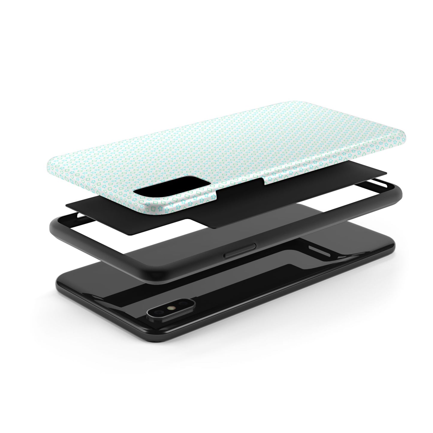 Tough Phone Case - Rugged, Impact-Resistant, 2-Piece Design