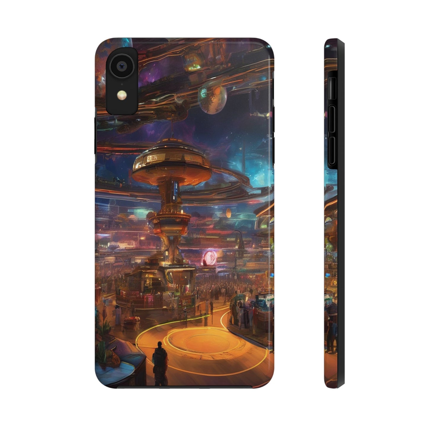 Tough Phone Case - 2-Piece Impact-Resistant Glossy Shield