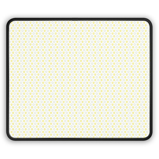 Neon Gaming Mouse Pad 9x7 - Customizable Neoprene, Stitch Edges