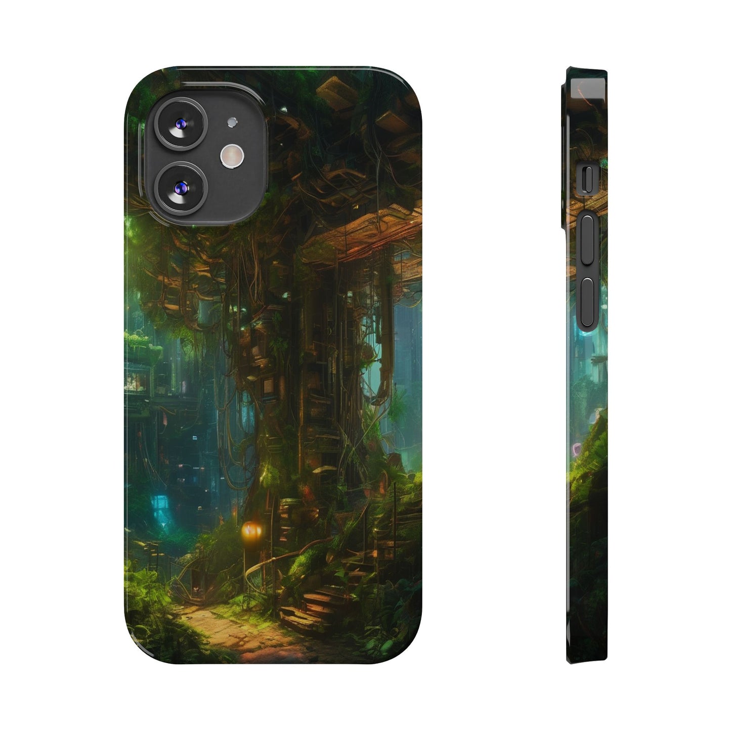 Neon Slim Phone Case for iPhone 16 Glossy Lexan