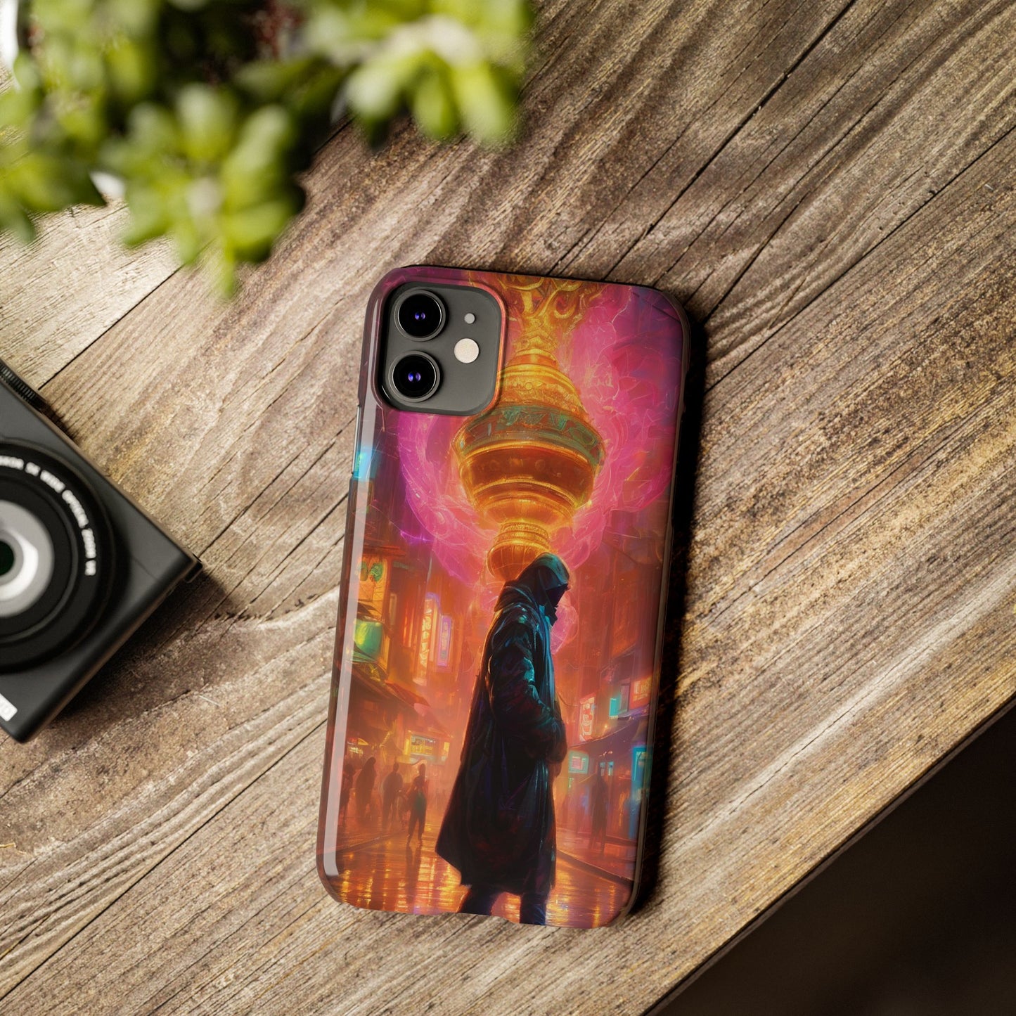 Slim Phone Case for iPhone 16 - Glossy, Durable Lexan Shield