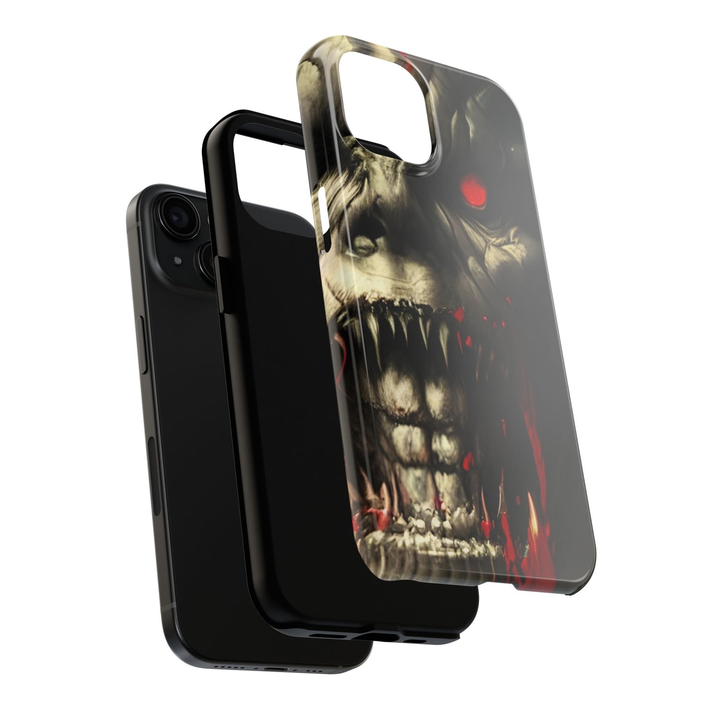 Neon Tough Phone Case - Impact-Resistant, Glossy