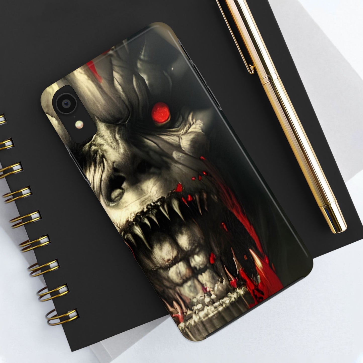 Neon Tough Phone Case - Impact-Resistant, Glossy