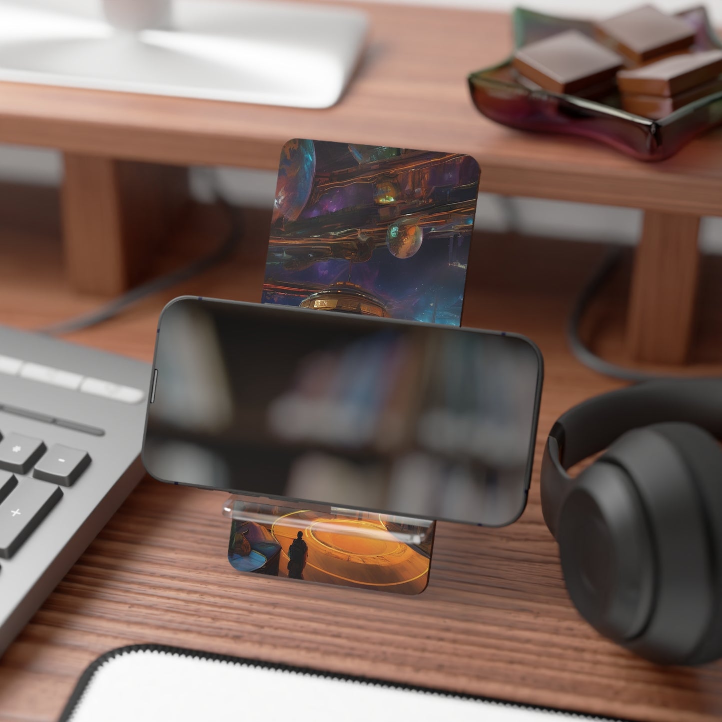 Smartphone Stand - Sleek Desk & Travel Companion