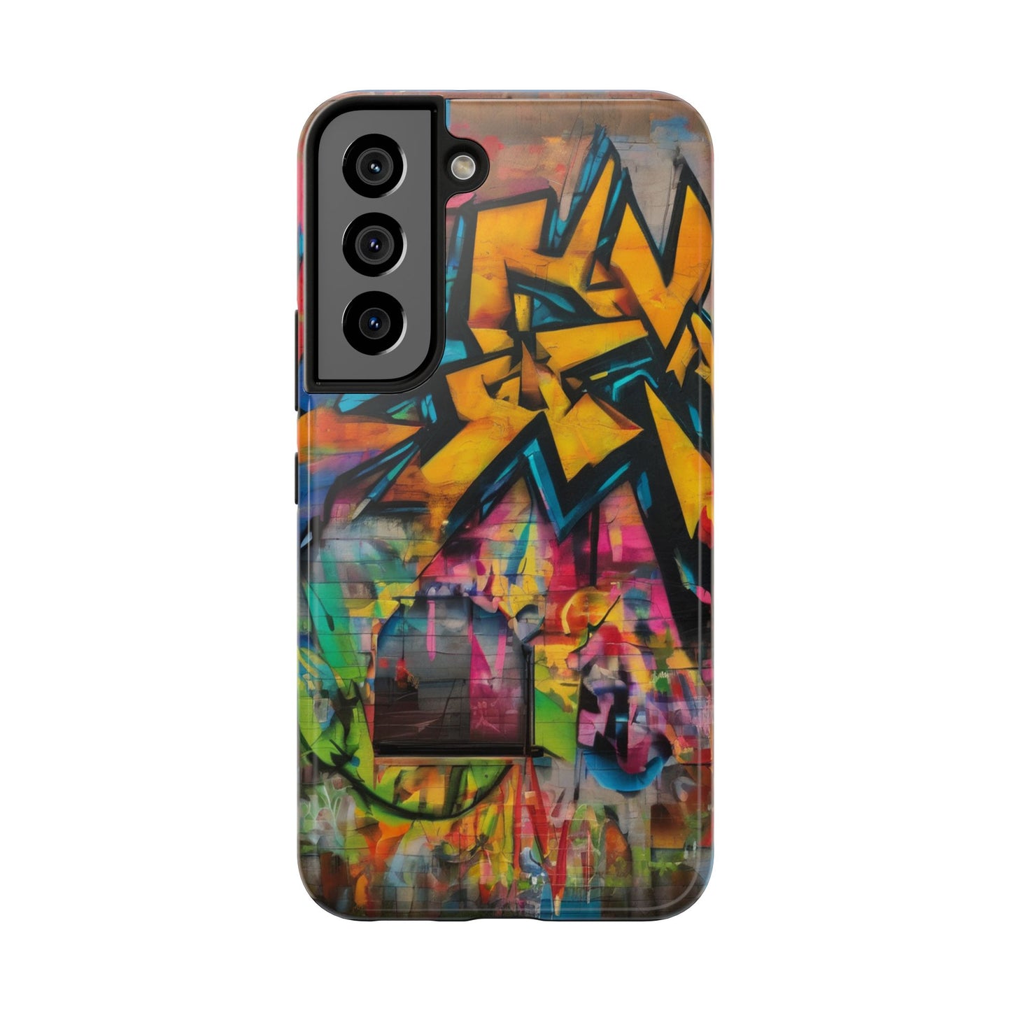 Rugged Phone Case - Impact-Resistant, Glossy Finish