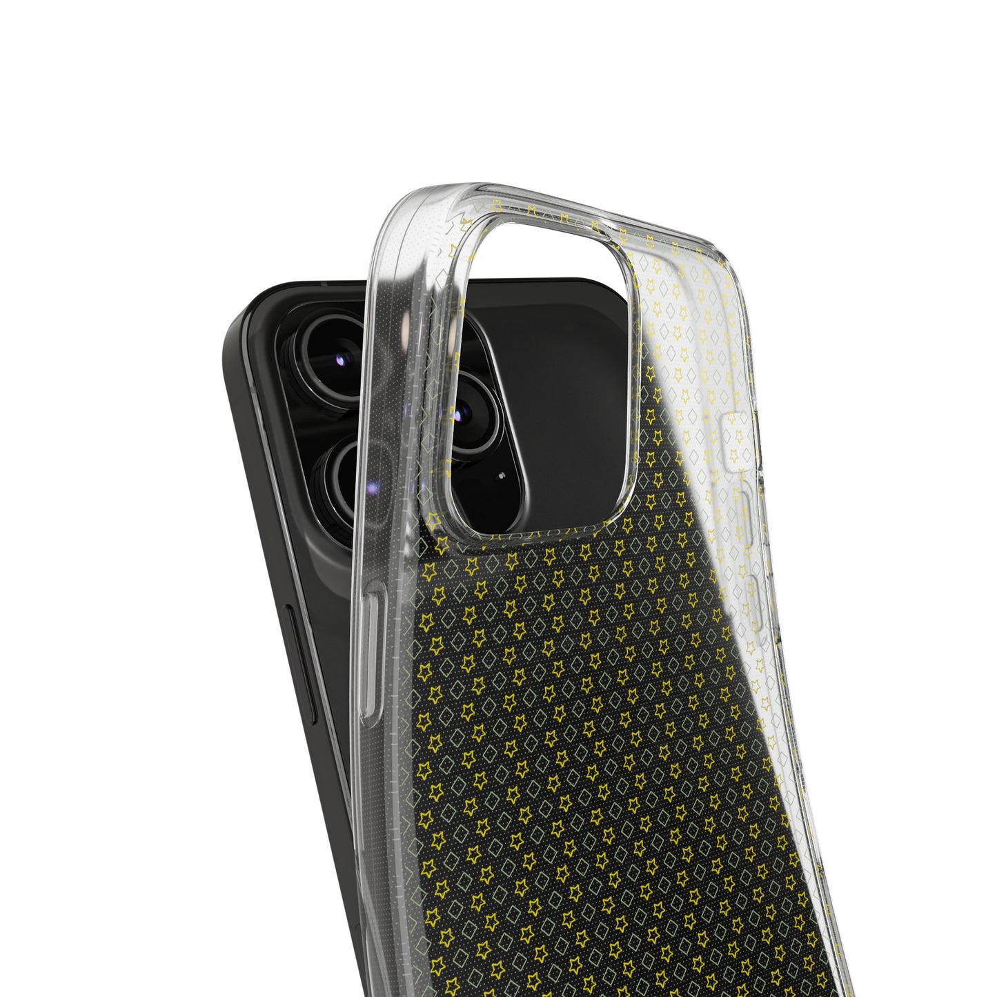 Clear Silicone Phone Case Slim Durable Open-Port Design