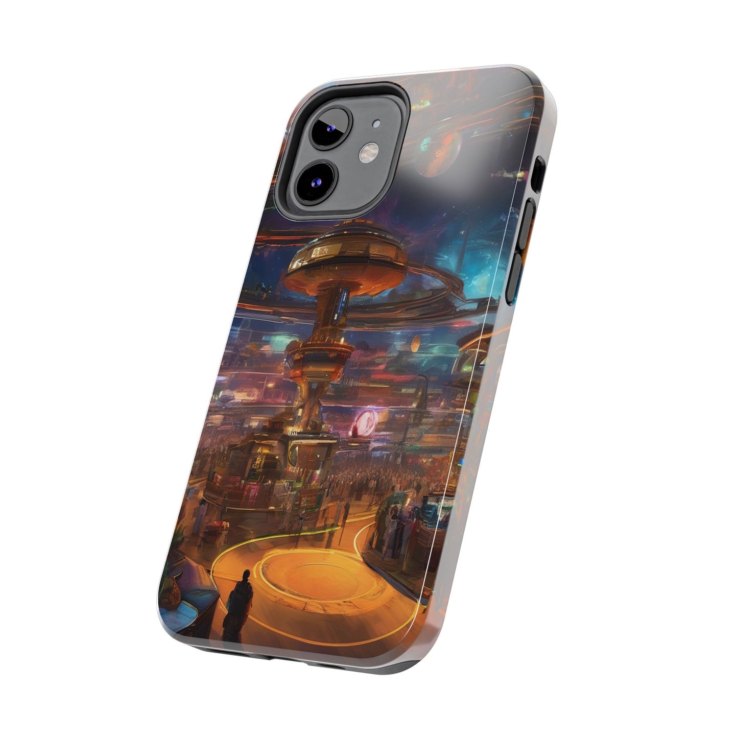 Tough Phone Case - 2-Piece Impact-Resistant Glossy Shield