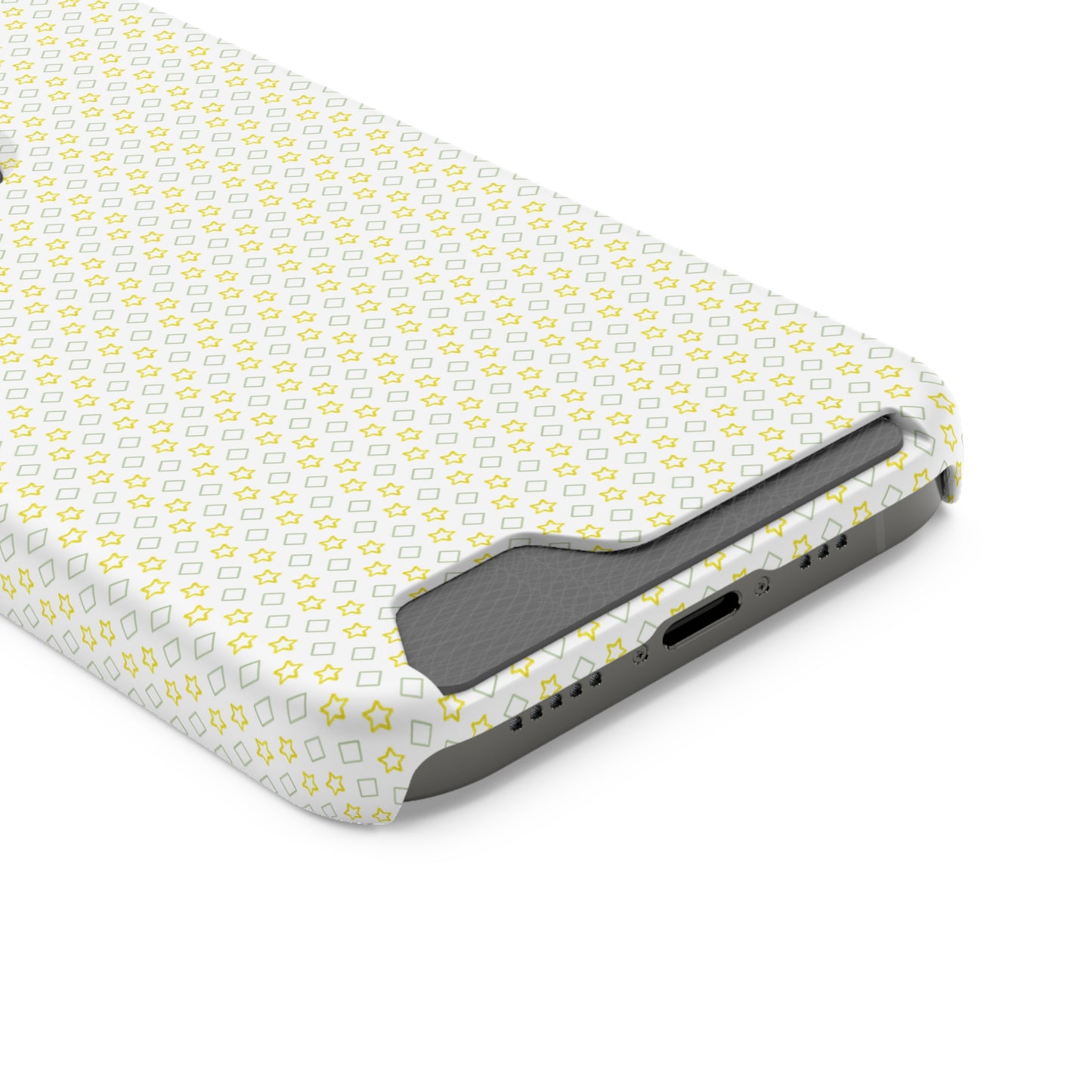 Neon Card Holder Phone Case - MagSafe, Impact-Resistant Polycarbonate
