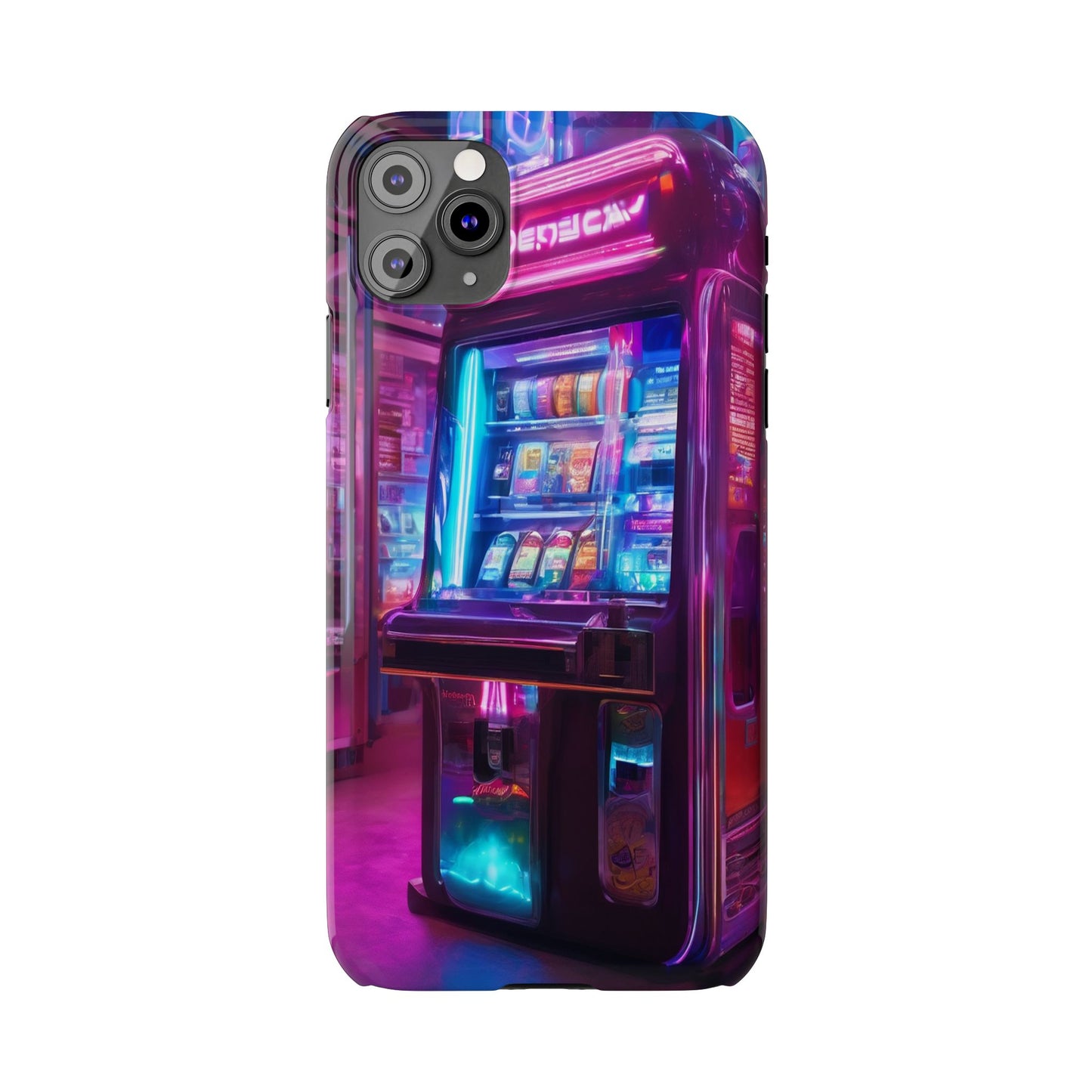 Slim Phone Case for iPhone 16 - Glossy Polycarbonate