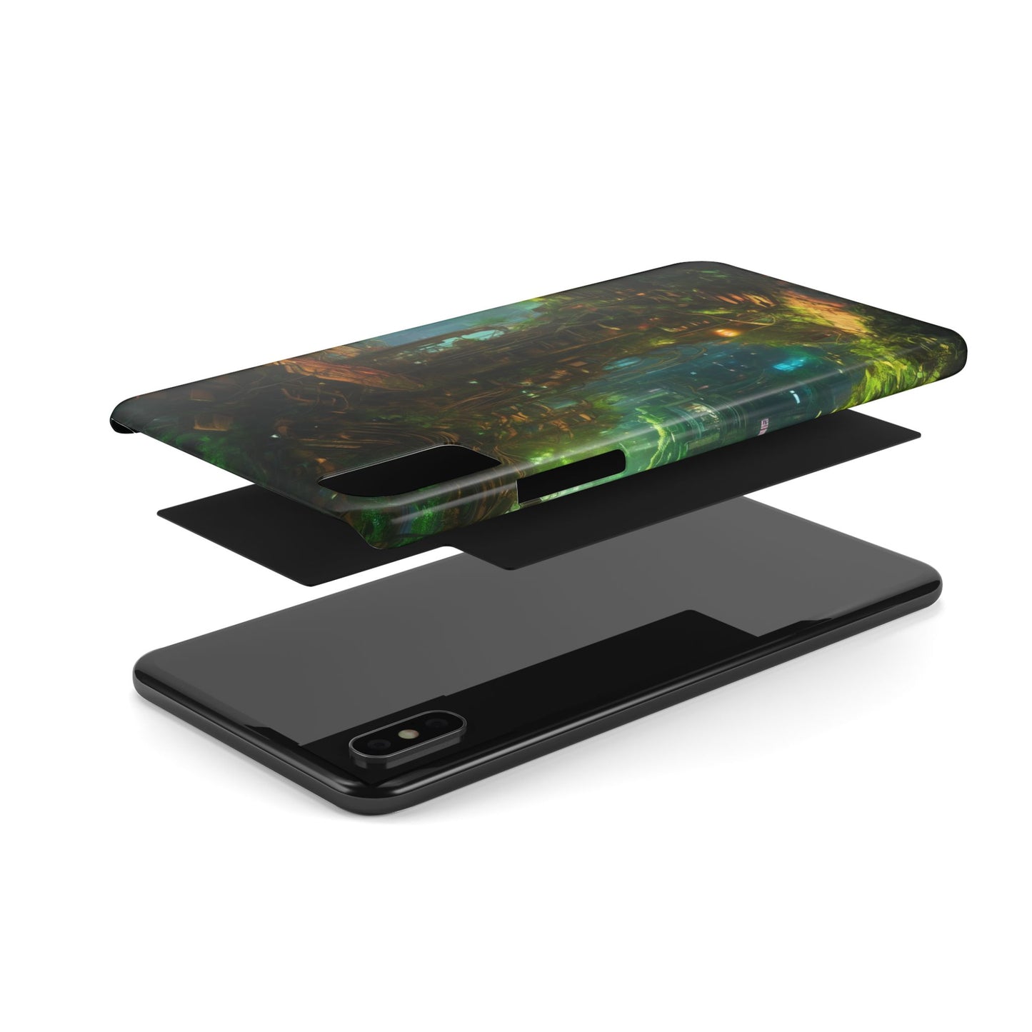 Neon Slim Phone Case for iPhone 16 Glossy Lexan
