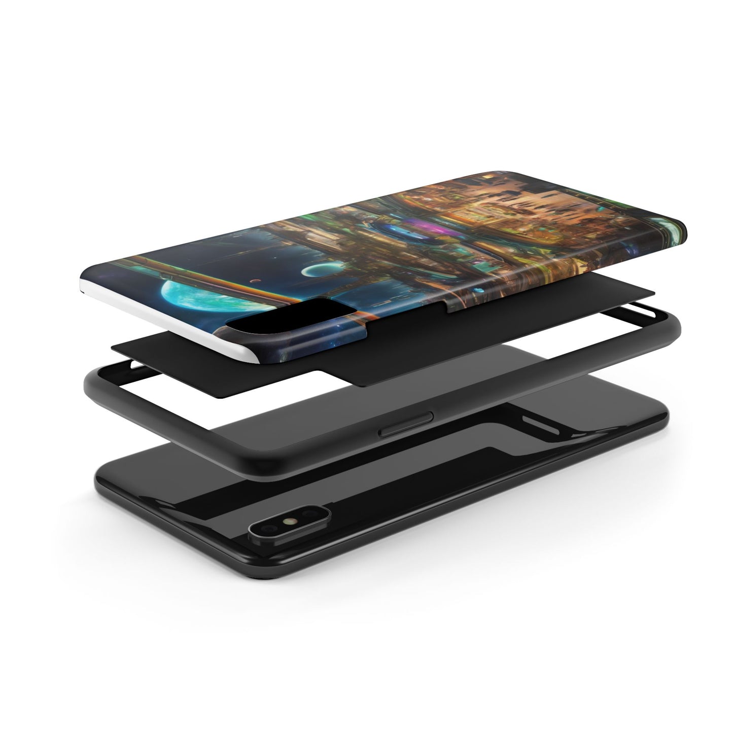 Tough Phone Case: Impact-Resistant Polycarbonate Shell, TPU-Lined
