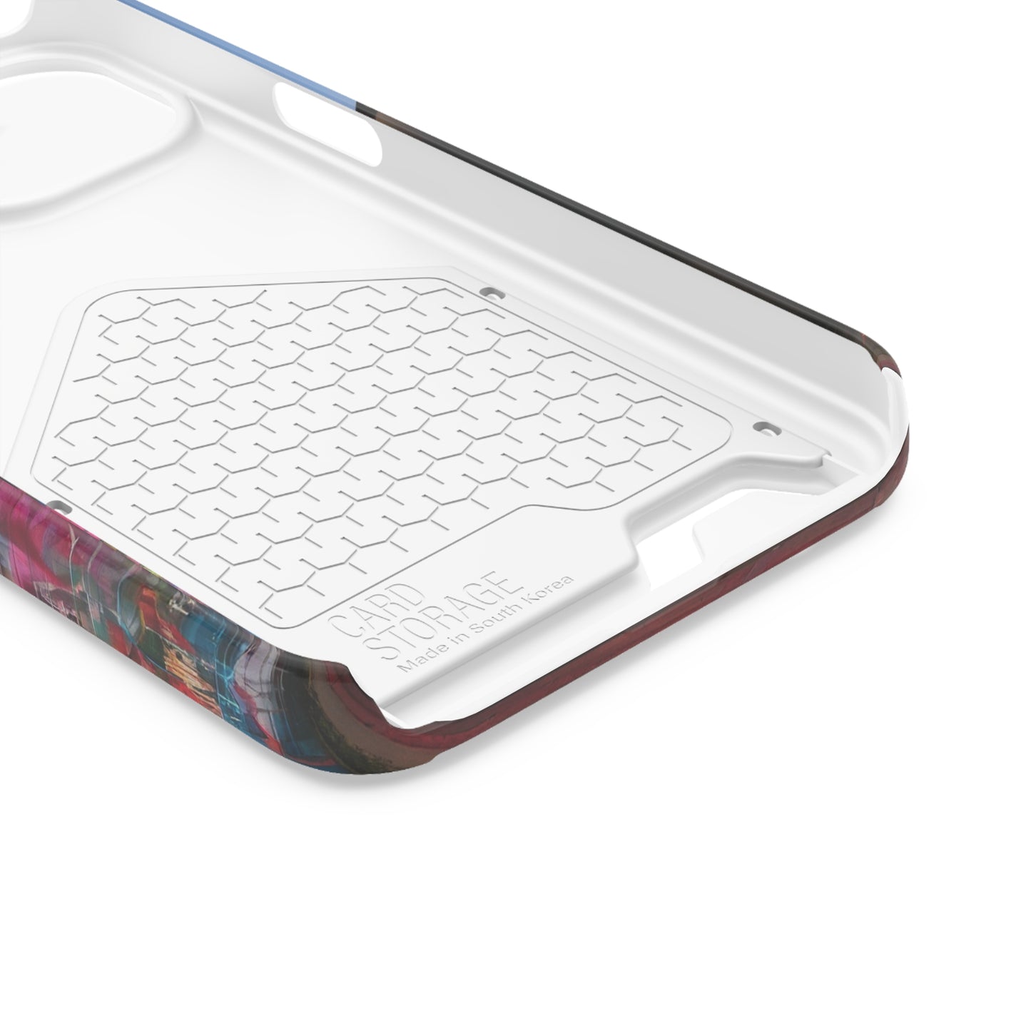 Neon Card-Holder MagSafe Phone Case for iPhone 13 & Galaxy S21/S22