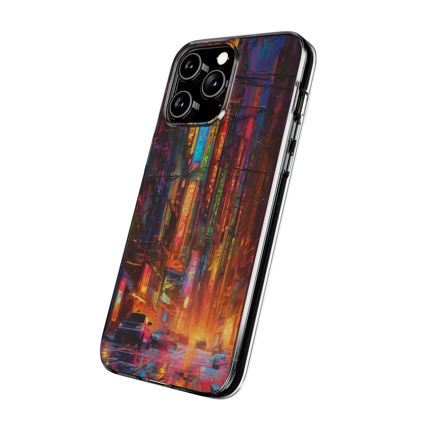 Clear Silicone Phone Case - Slim, Durable, Open-Port Design