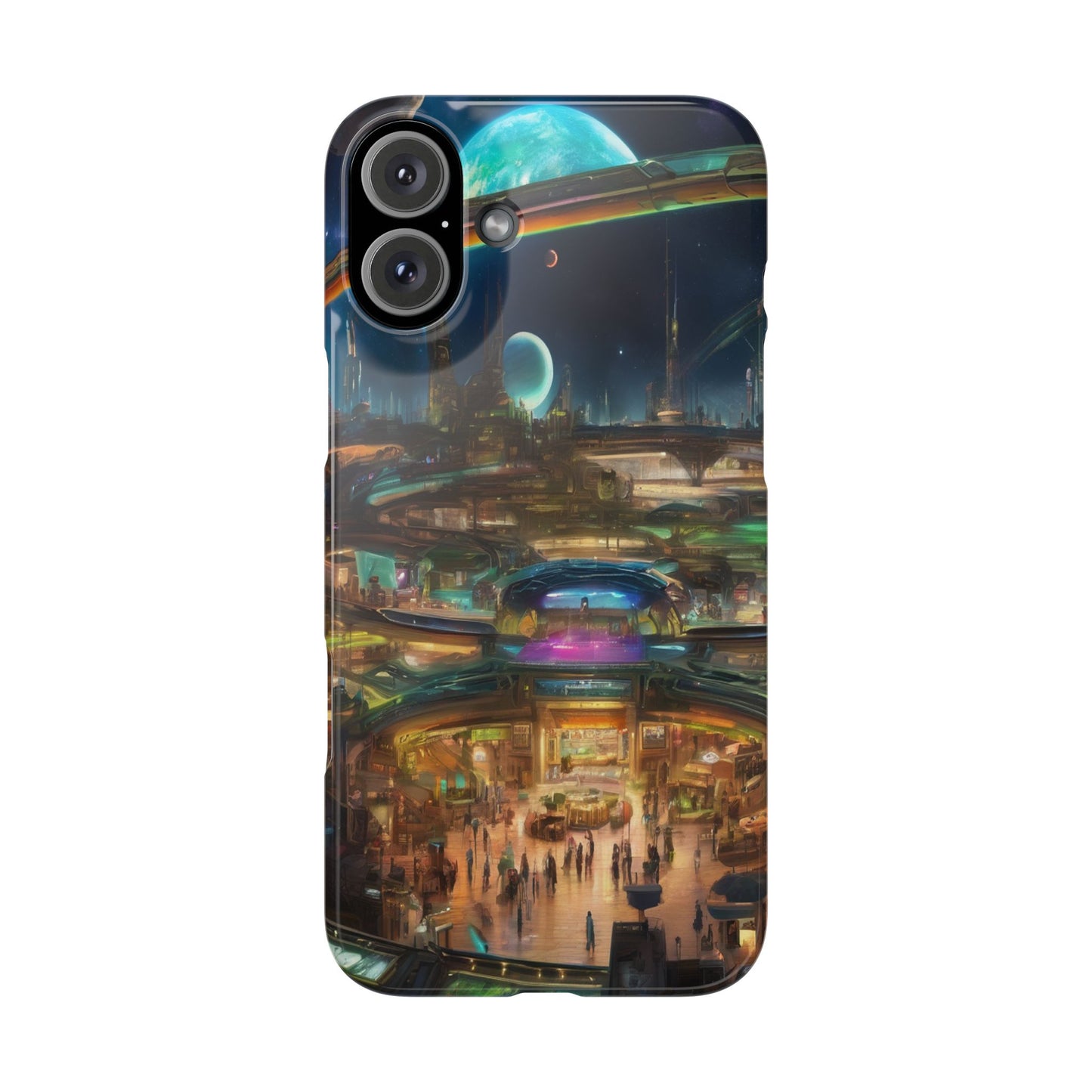 Ultra-Slim Lexan Phone Case for iPhone 16 – Glossy Finish