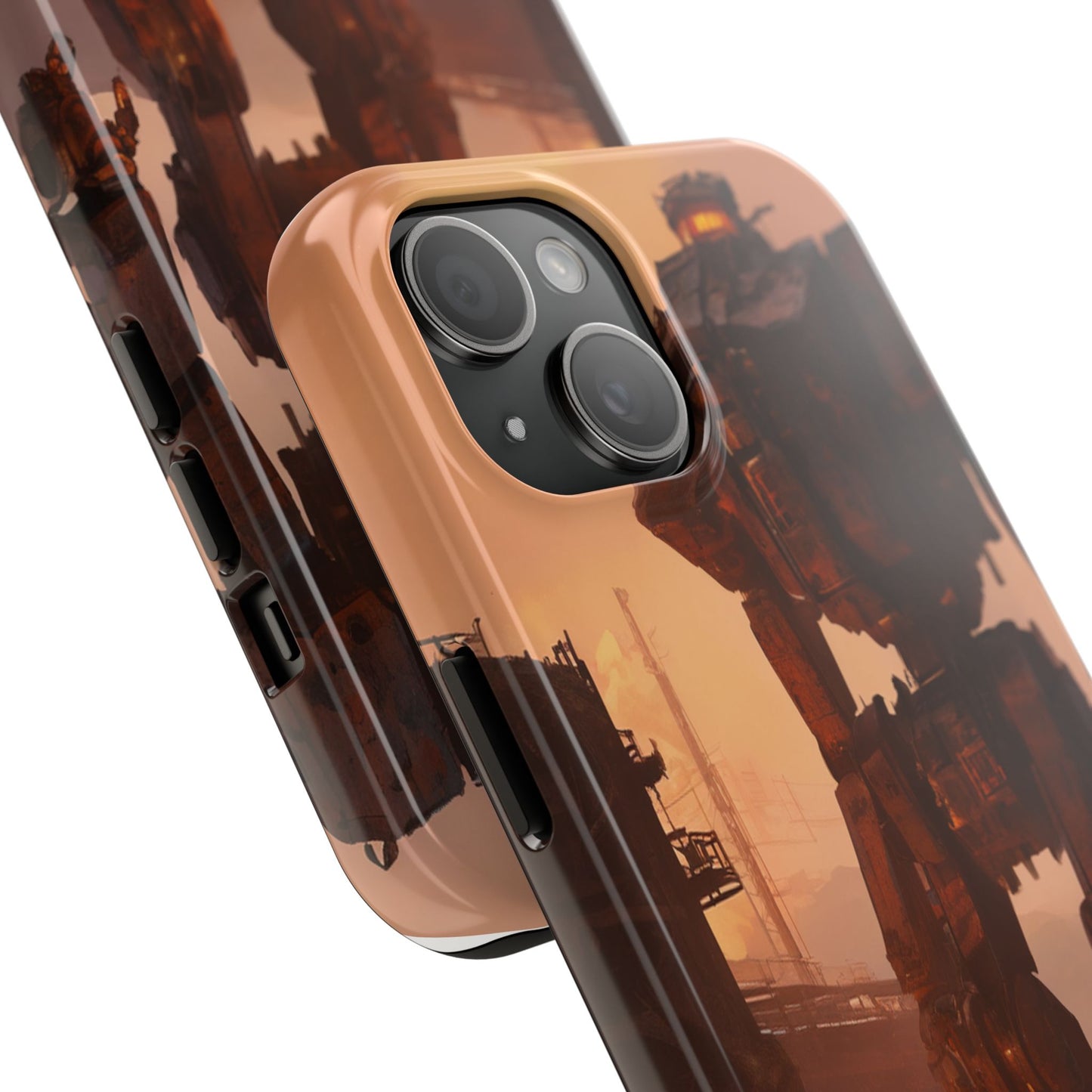 Tough Phone Case - Impact-Resistant, 2-Piece TPU/PC