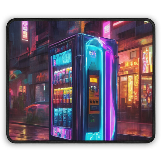 Neon Gaming Mouse Pad - Custom 9x7 Neoprene with Stitched Edges