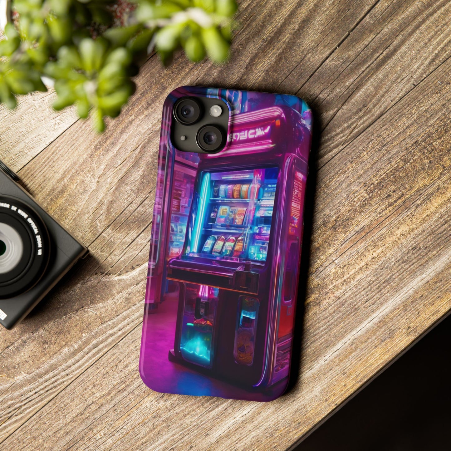 Slim Phone Case for iPhone 16 - Glossy Polycarbonate