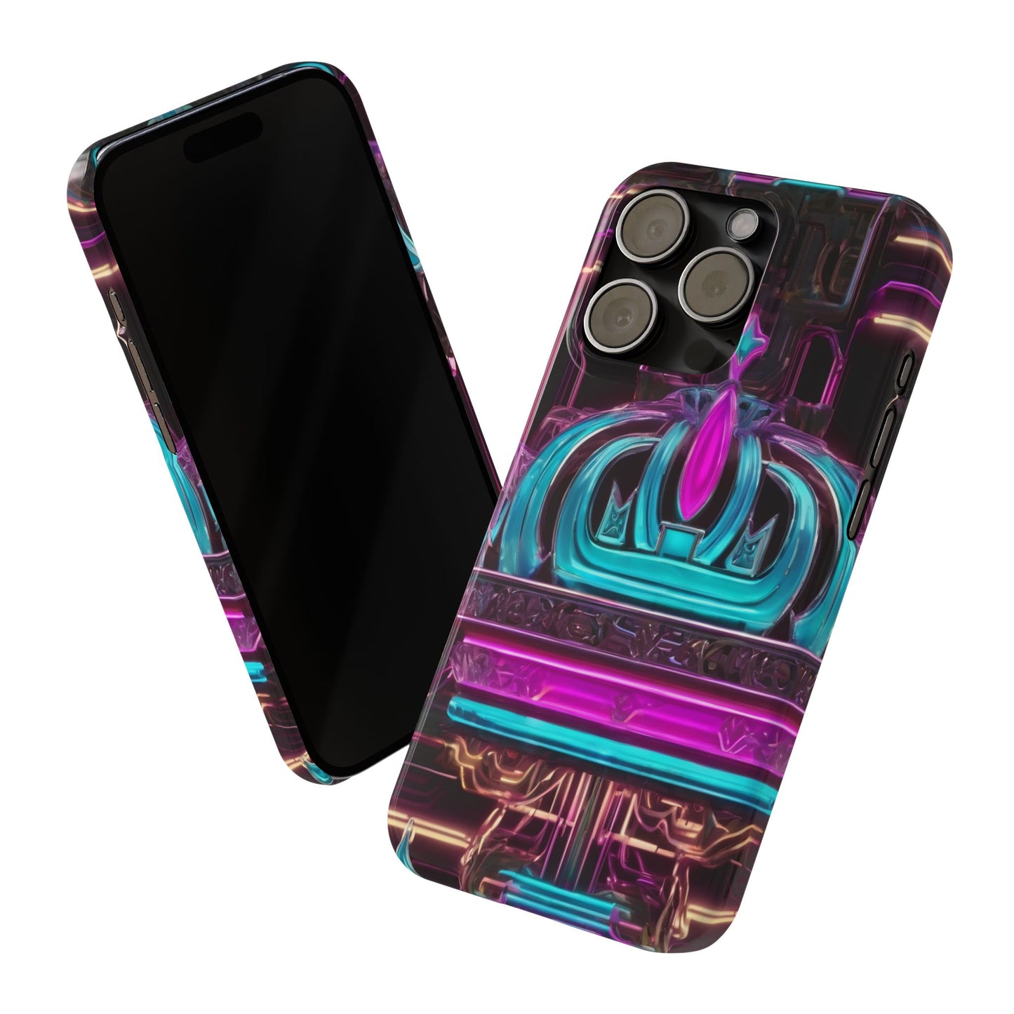 Slim Phone Case for iPhone 16 - Glossy, Lightweight, Impact-Resistant