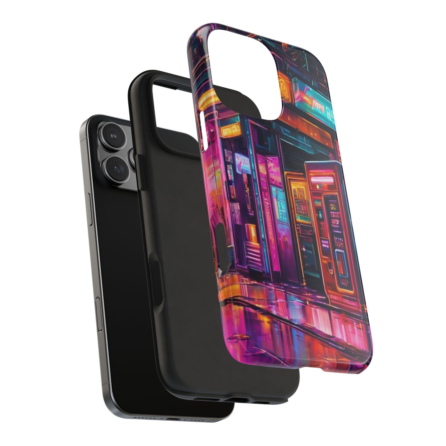 Tough Phone Case - 2-Piece, Impact-Resistant, Glossy Finish
