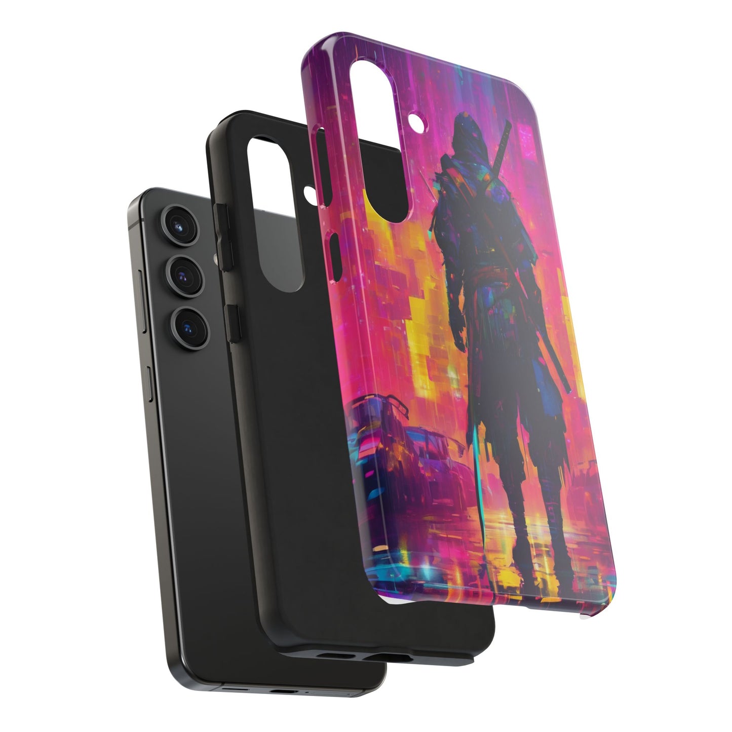 Rugged Phone Case - Impact-Resistant TPU/PC, iPhone & Samsung