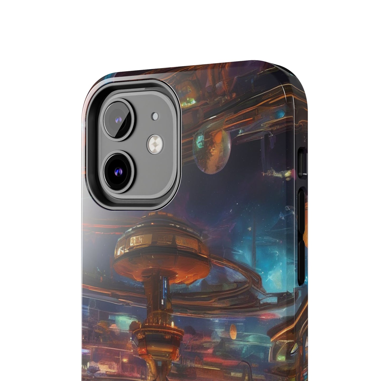 Tough Phone Case - 2-Piece Impact-Resistant Glossy Shield
