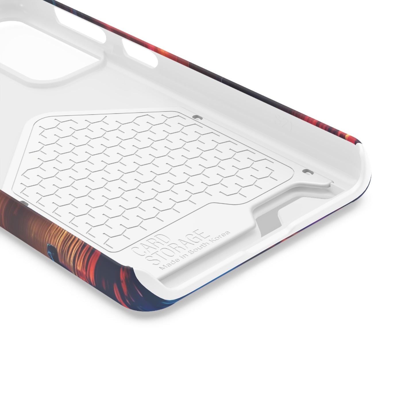 Neon Card Holder Phone Case - MagSafe, 1 Card Slot, Polycarbonate