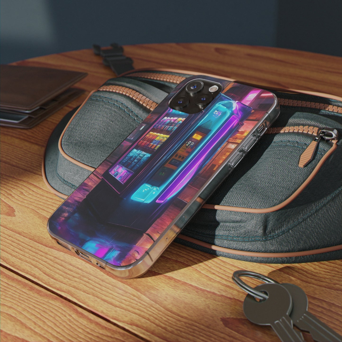 Clear Silicone Phone Case - Slim, Flexible with Open Ports