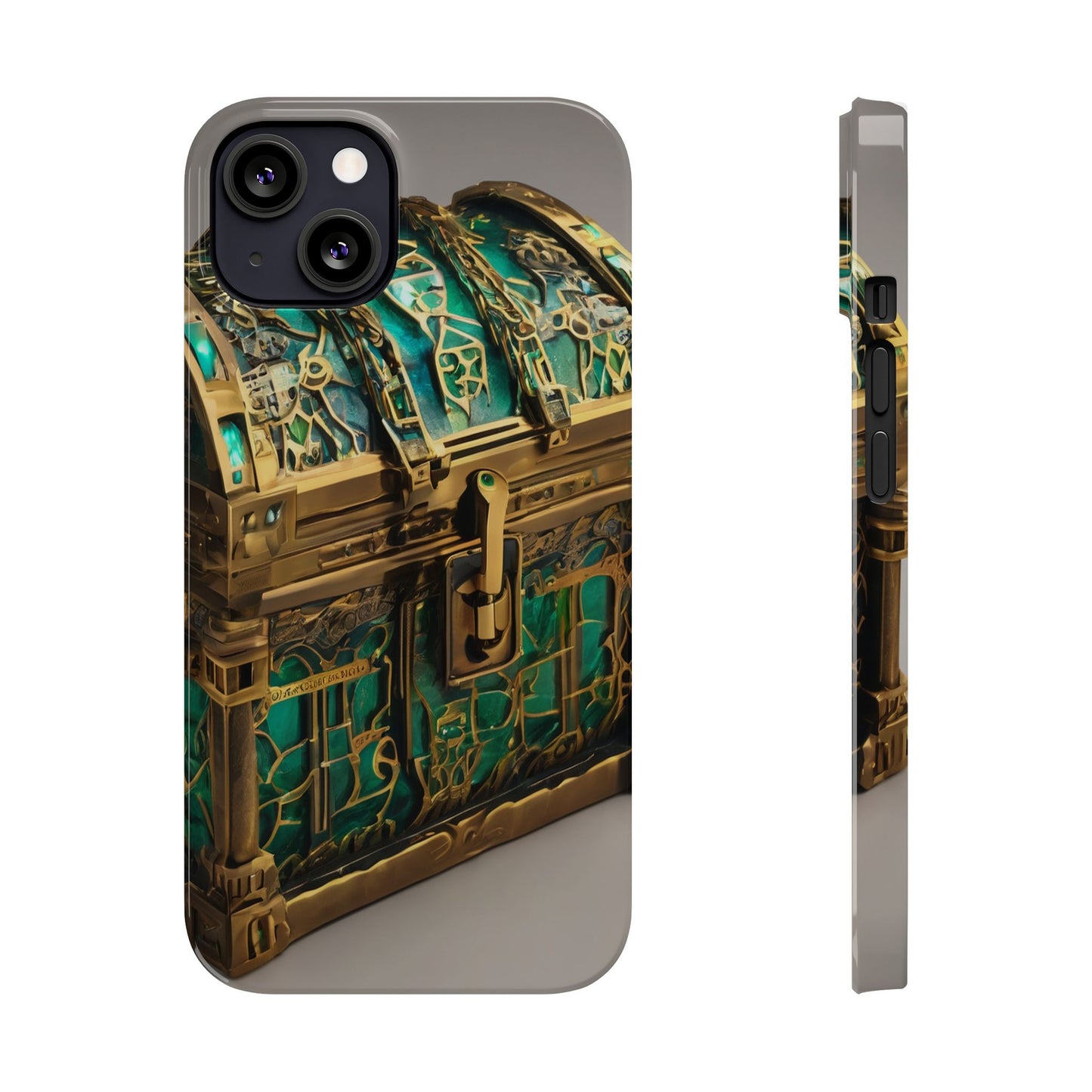 iPhone 16 Slim Phone Case: Glossy Lexan, Ultra-Slim