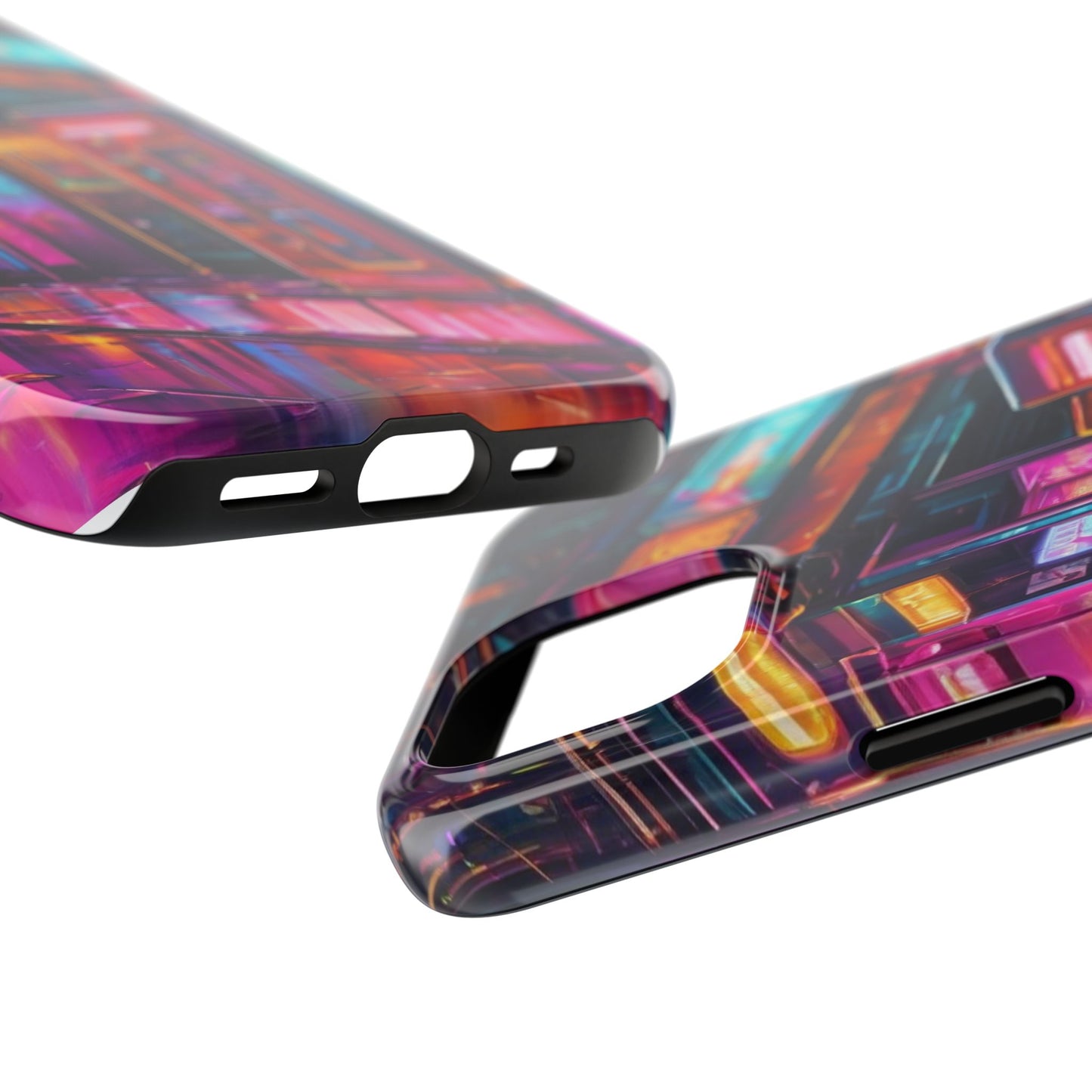 Tough Phone Case - 2-Piece, Impact-Resistant, Glossy Finish