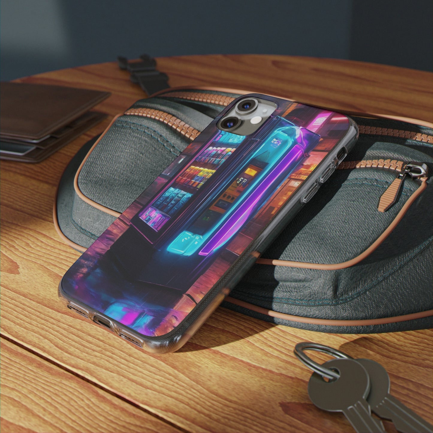 Clear Silicone Phone Case - Slim, Flexible with Open Ports