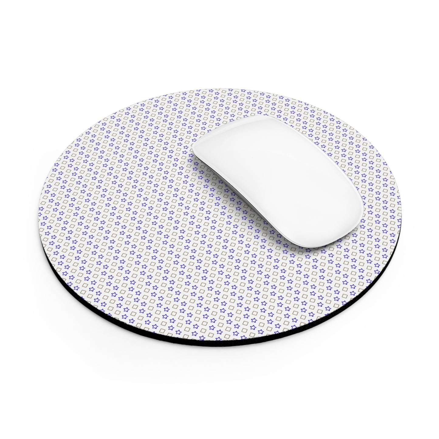 Custom Neoprene Mouse Pad - Round or Rectangular, Non-Slip