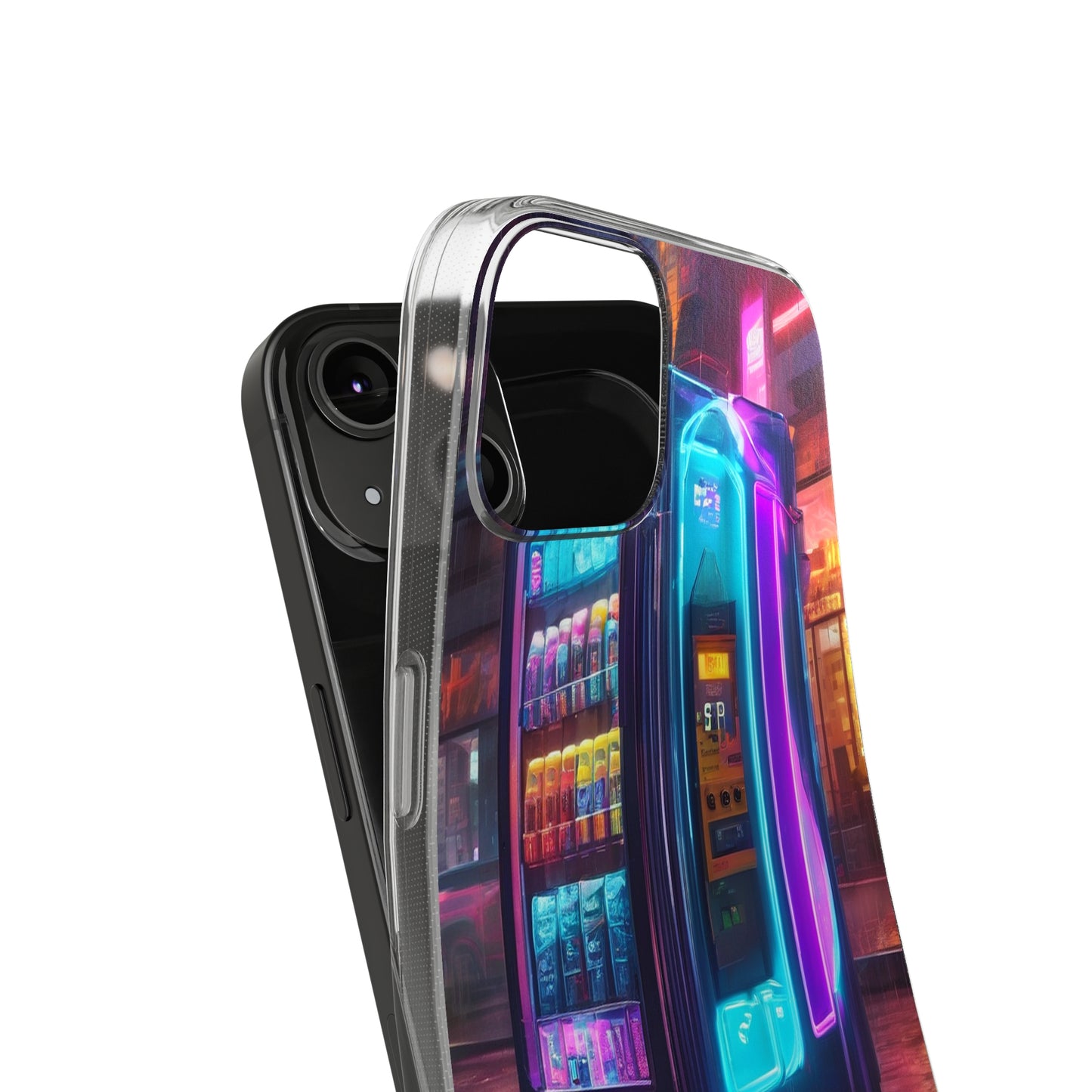 Clear Silicone Phone Case - Slim, Flexible with Open Ports