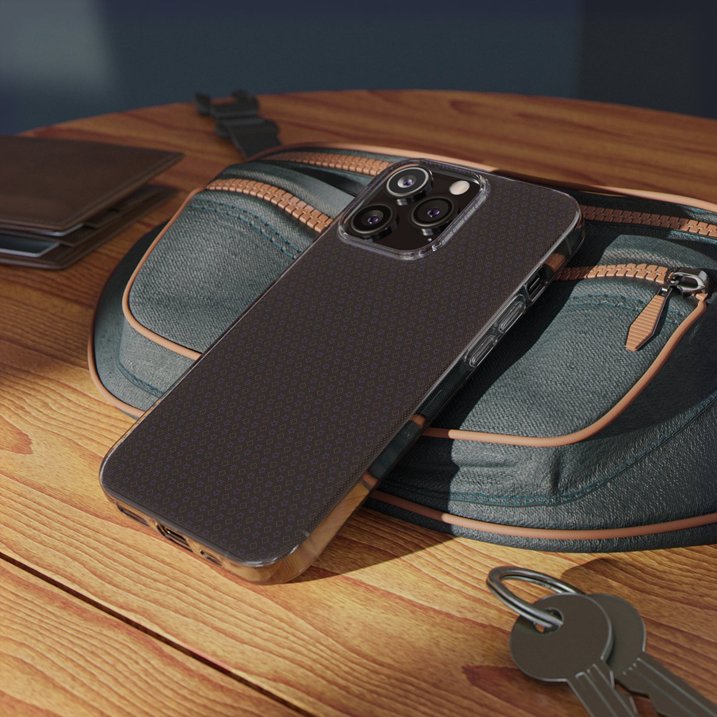 Clear Silicone Phone Case - Slim, Durable, Open-Port Design