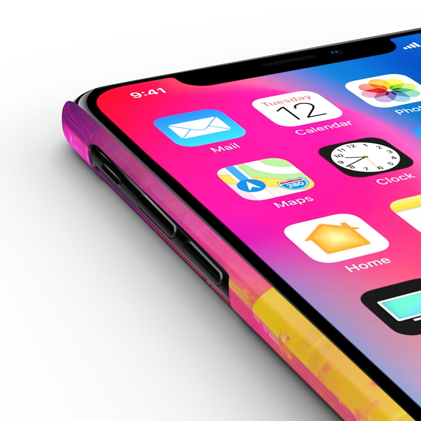 Neon Slim Phone Case for iPhone 16 - Glossy Lexan Finish