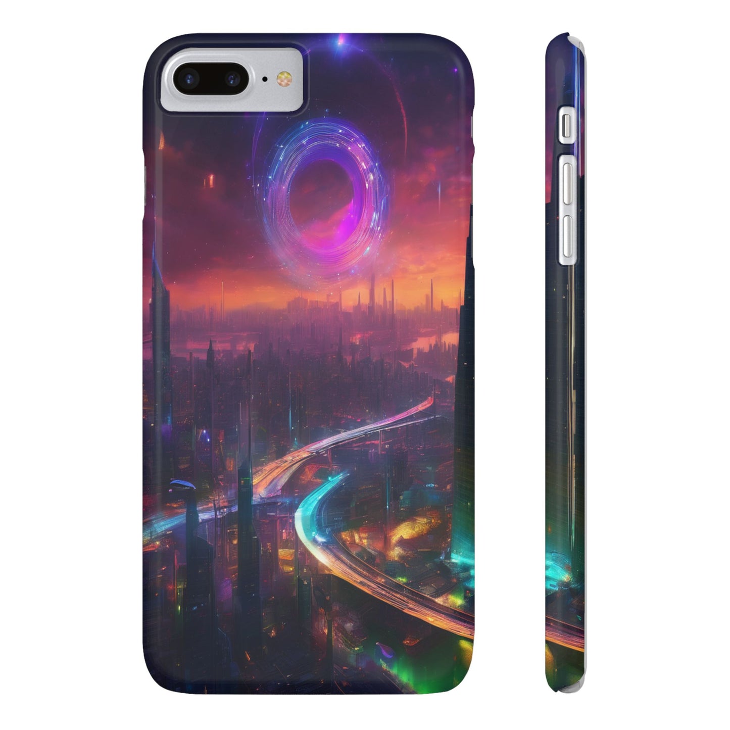 Slim Glossy Phone Case for iPhone 16 – Lexan PC