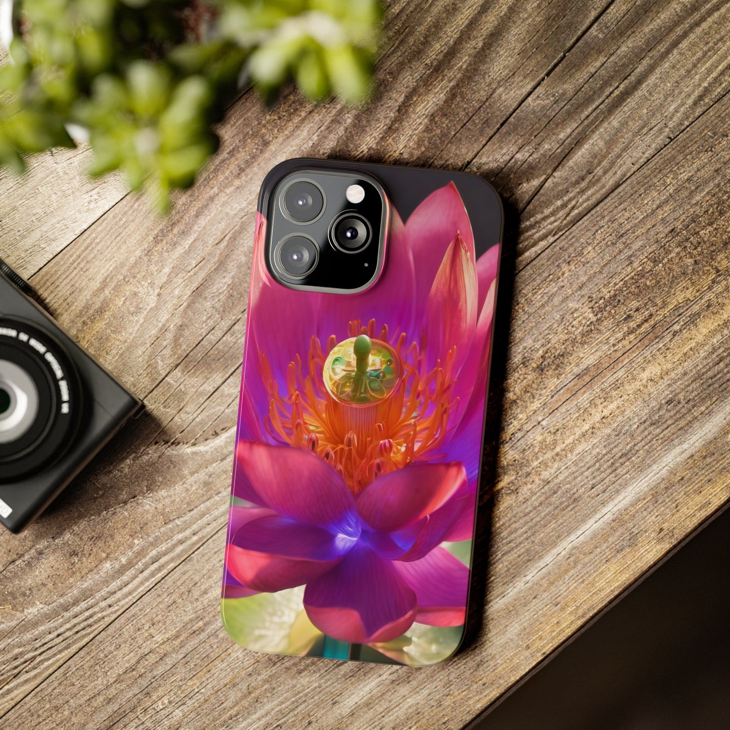 Slim Phone Case for iPhone 16 - Glossy Lexan, Ultra-Thin