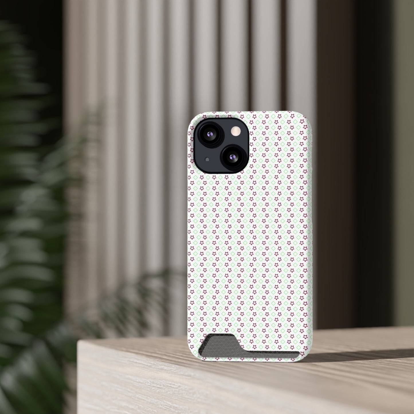 Neon Card-Holder Phone Case - Glossy/Matte Finish