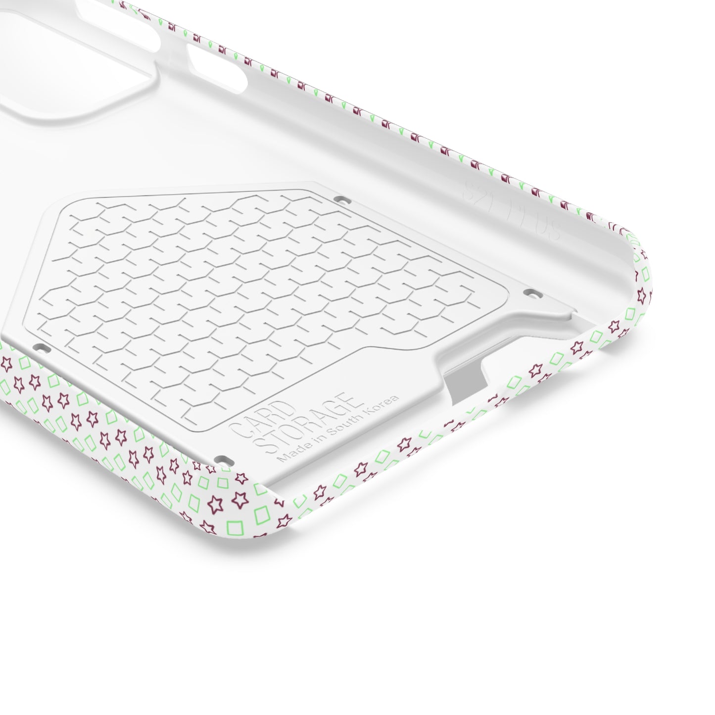 Neon Card-Holder Phone Case - Glossy/Matte Finish
