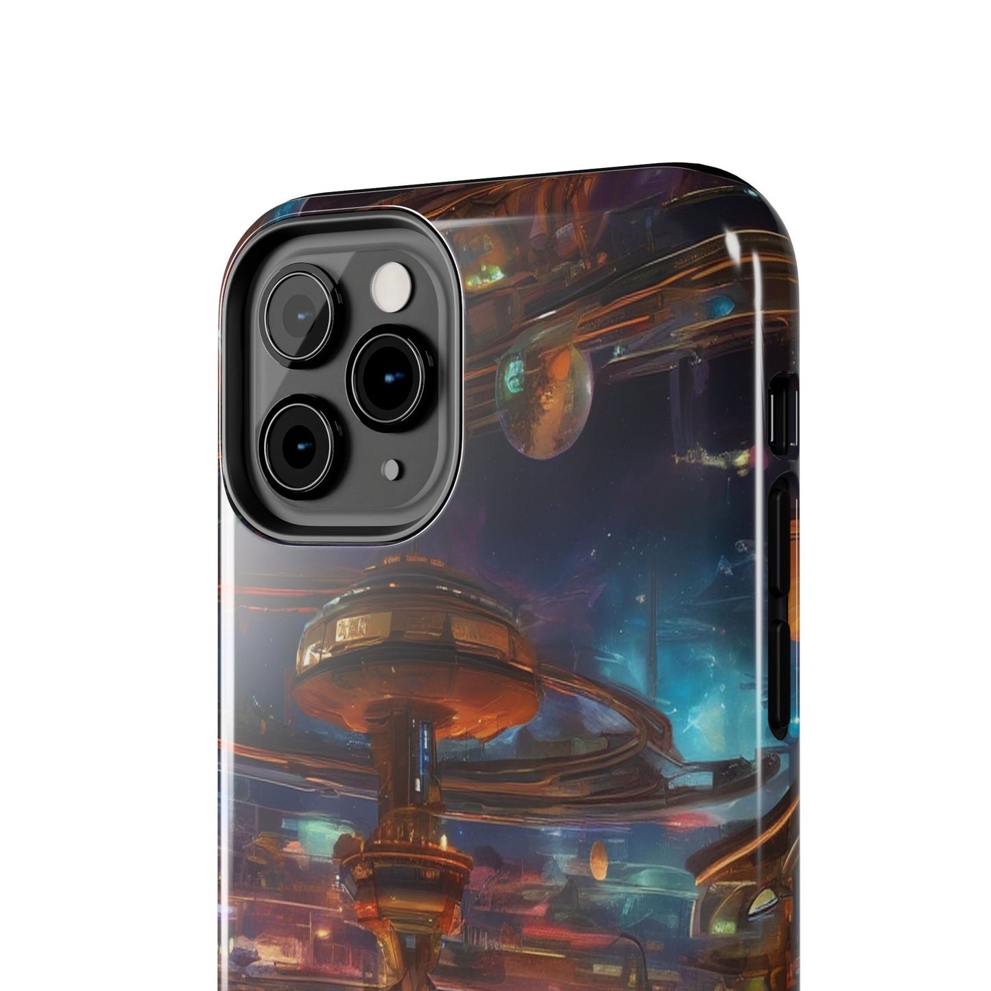Tough Phone Case - 2-Piece Impact-Resistant Glossy Shield