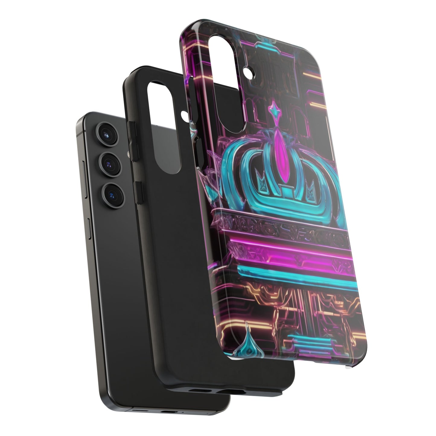 Tough Phone Case - Shockproof TPU & PC Shell, Glossy Finish