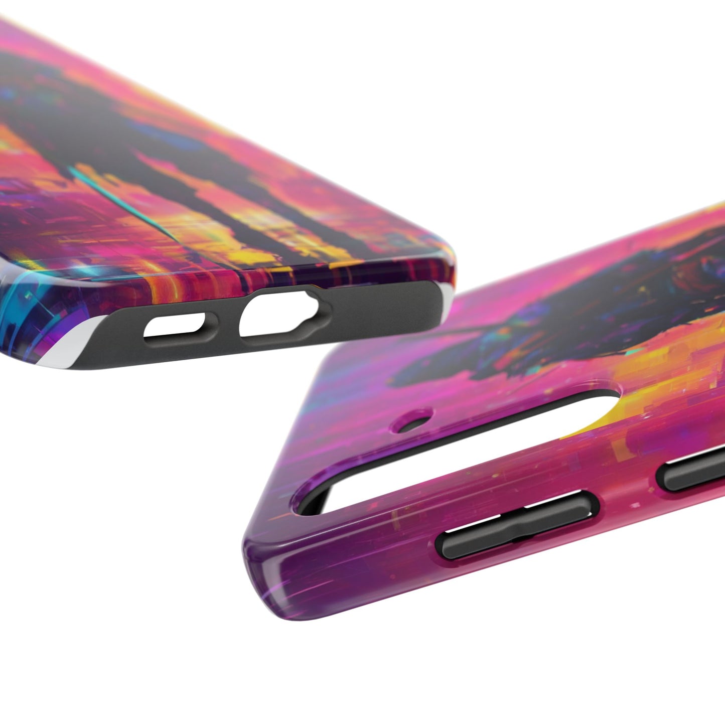 Rugged Phone Case - Impact-Resistant TPU/PC, iPhone & Samsung
